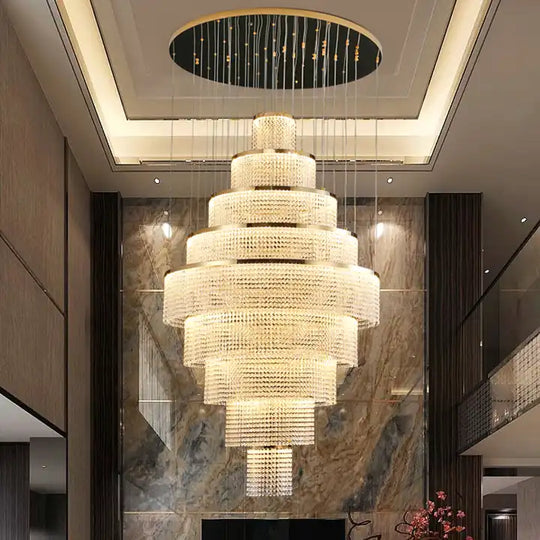 Melanie Ring Crystal Chandelier